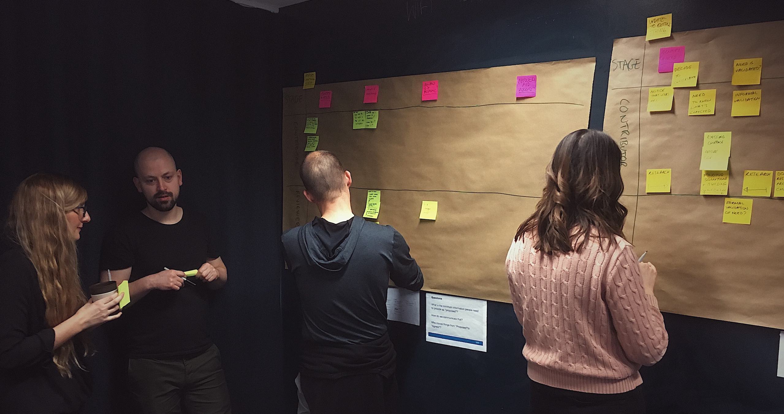 Working with GOV.UK design system team