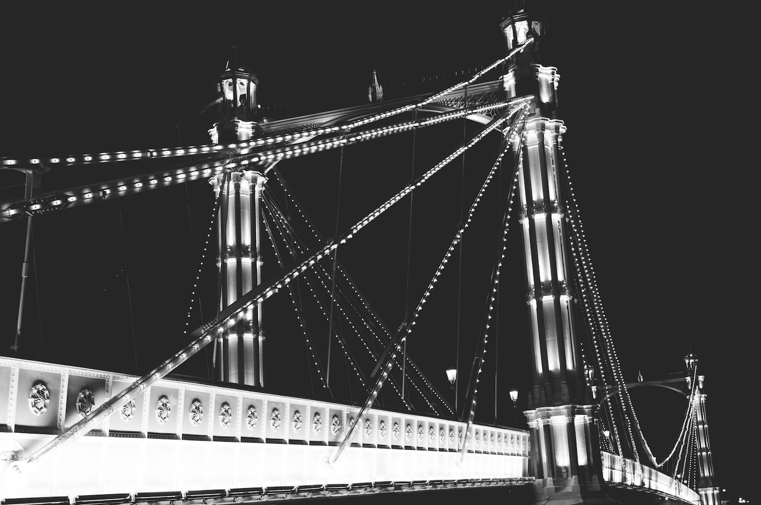 Albert bridge in London