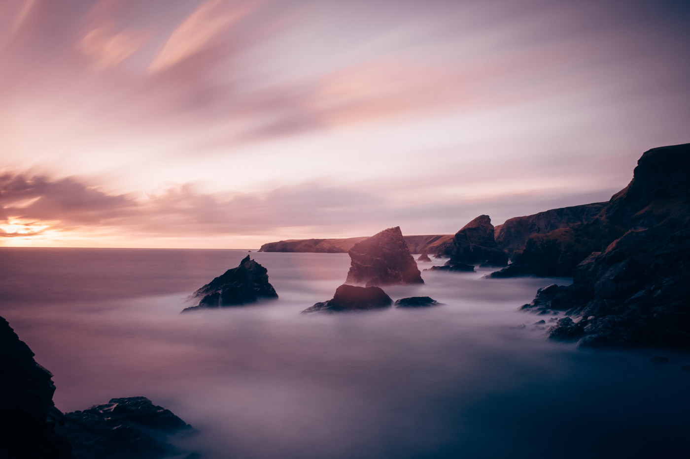 A Cornwall beach