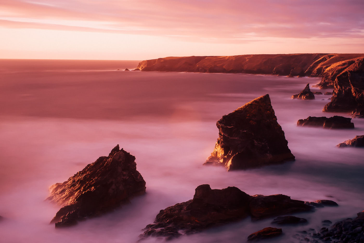 A beach in Cornwall